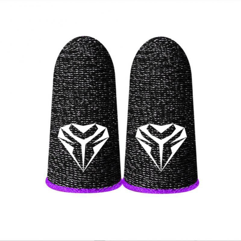 Guantes antideslizantes para Gaming, protectores de dedos transpirables para pantalla táctil, a prueba de sudor, 19 estilos: Verde