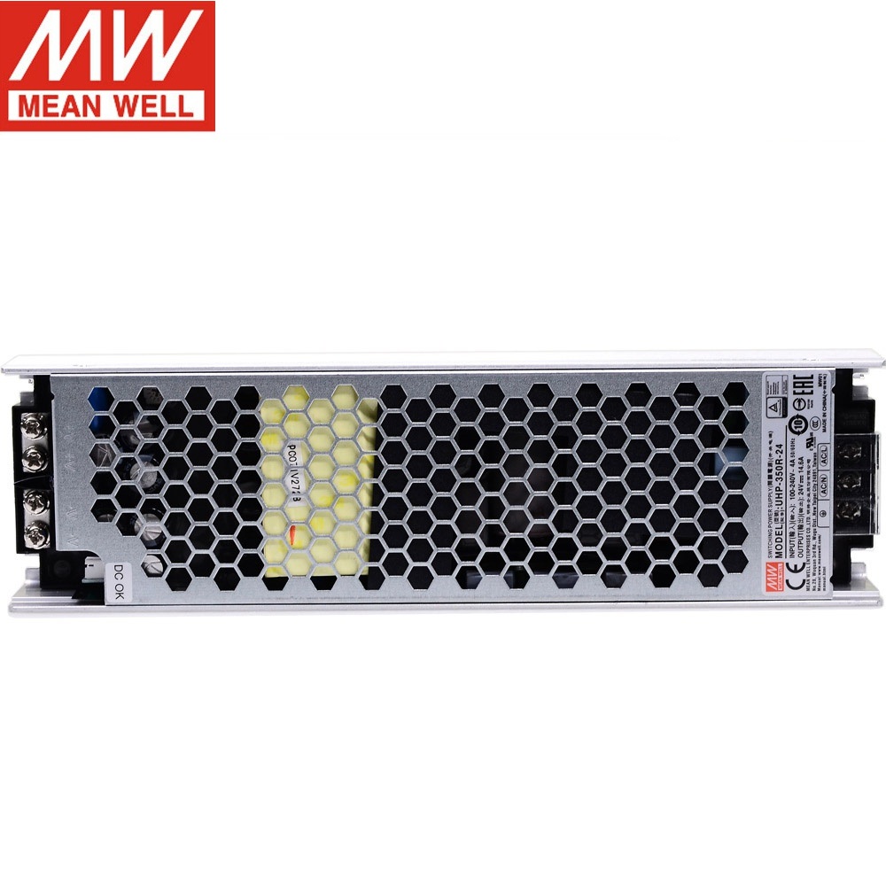 MEAN WELL 350W Slim Type with PFC Switching Power Supply UHP-350-3.3V 4.2V 5V 12V 15V 24V 36V 48V 55V