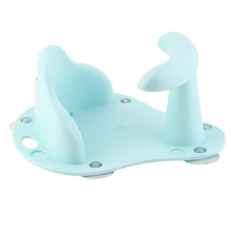 Baby badkar sittplats barn anti slip säkerhet duschstol giftfri mjuk bekväm badstol för 1-3 år gamla barn