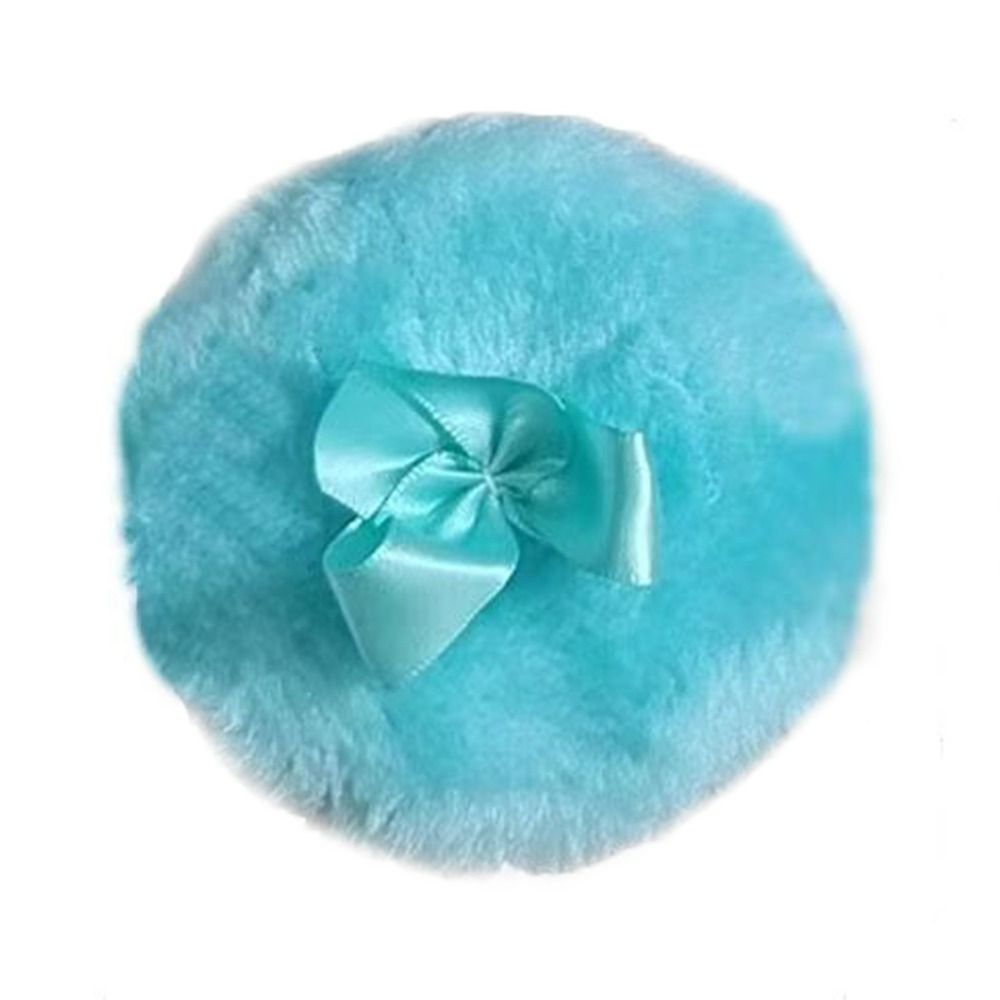 Esponja de polvo esponjosa grande Ultra suave, lavable, reutilizable, de terciopelo, para cara y cuerpo, esponjas de polvo sueltas, herramienta de maquillaje en seco y húmedo