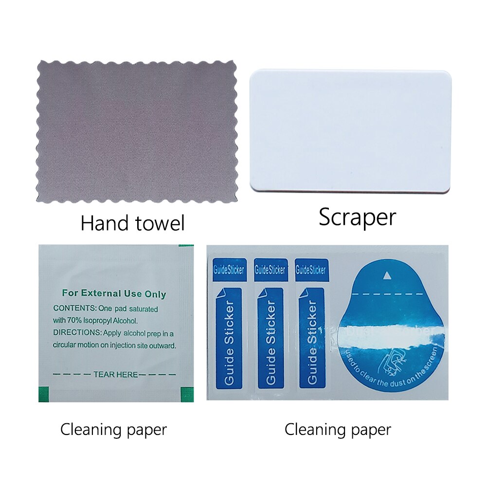 4x5 inch Practical Car Side Rearview Mirror Durable Multi-functional Anti Fog Rainproof Waterproof Films Pack of 4