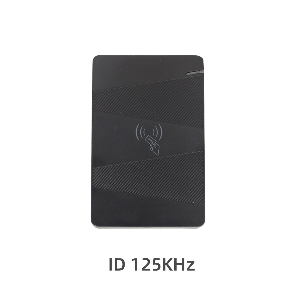 IP66 Waterproof Access Card Reader RFID 125 kHz 13.56MHz Access Card Reader Wiegand 26/34 Output for access Control System: H2DR 125KHz