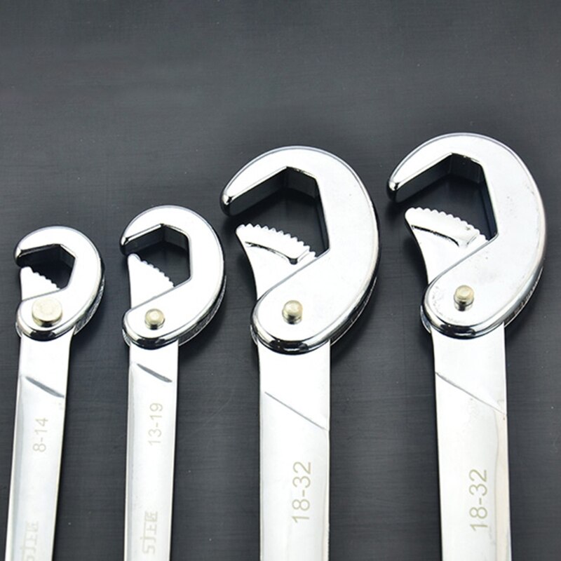 Multi-function Hook Head Fast Ratchet Wrench Plum Blossom Universal Wrench Hardware Tool Tube Combination Wrench