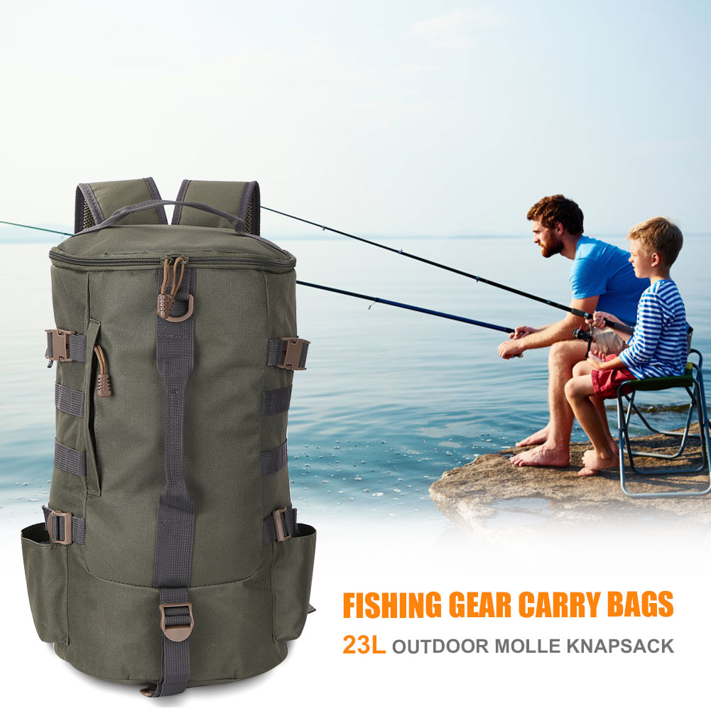 Draagbare Visgerei Rugzak Vistuig Opslag Draagtassen Grote Capaciteit Vissen Voor Outdoor Vissen Draagbare Accessoires