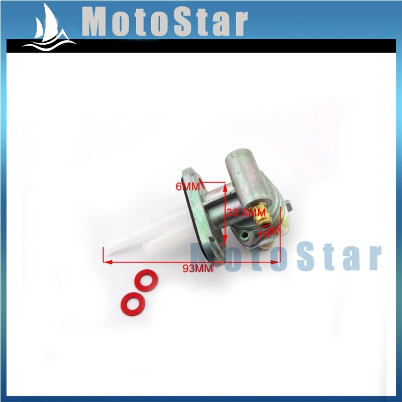 Gas bensin bränsle kran omkopplare ventil tank petcocke för  pw80 ttr 125 drz 400 pit smuts motorcykel motorcykel