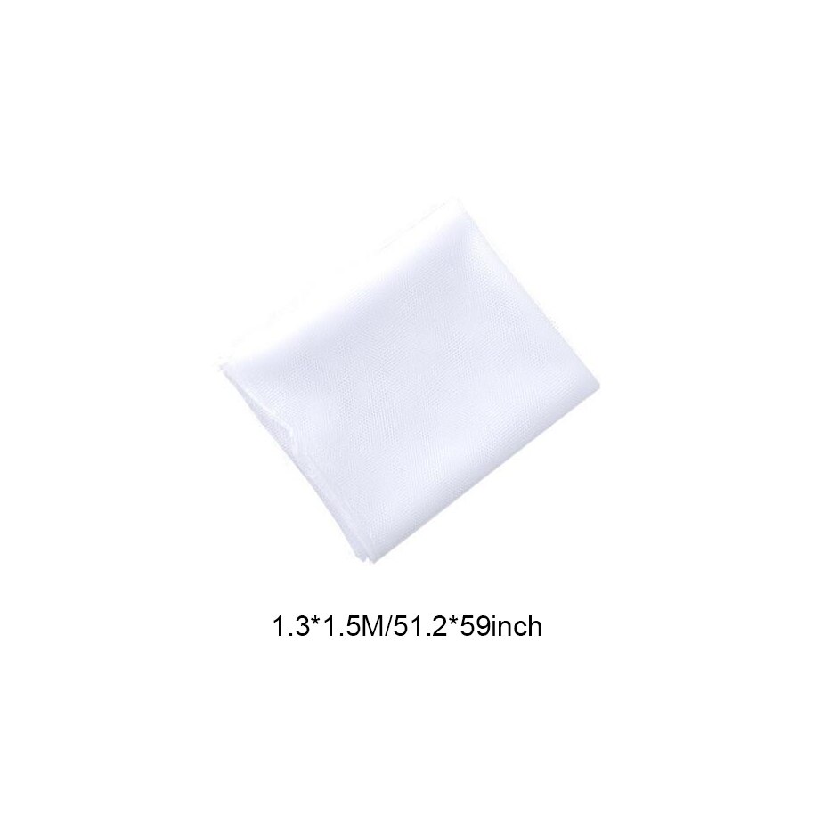 Przeciw owadom muchy robaki okno na komary zasłona z siatki okna drzwi ochronna siatka netto bariera ogrodowa siatka pokrywa roślinna: biały-150cm