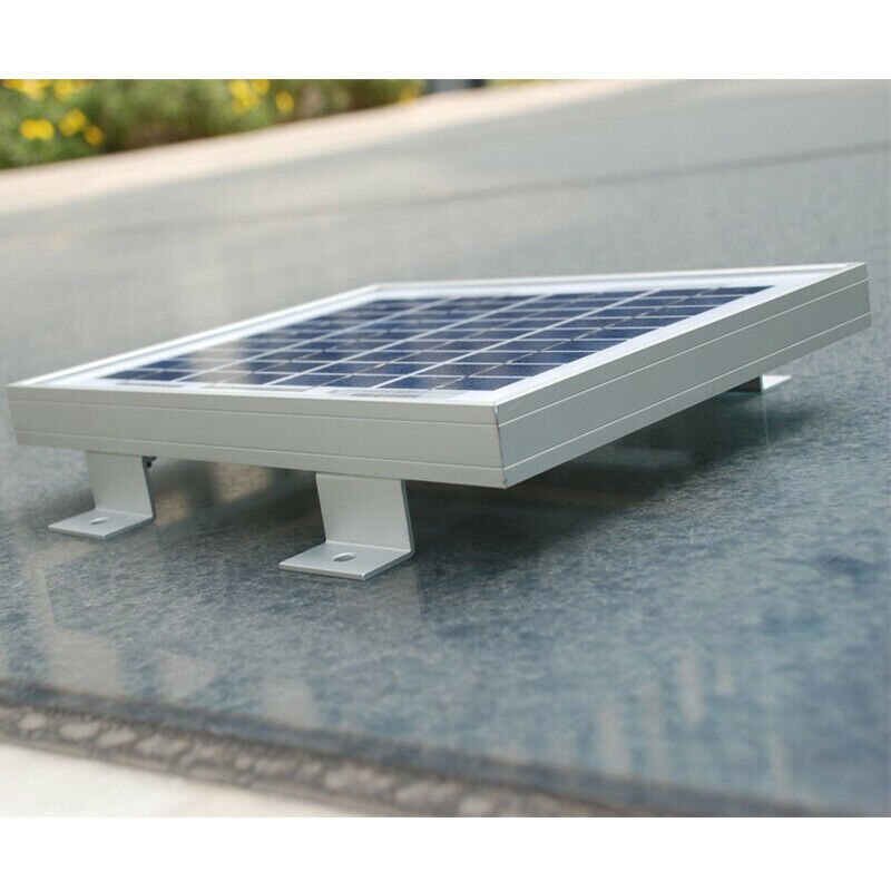 Panel solar z beslag monteres energi batteri aluminiumslegering leverer væg