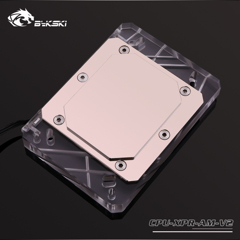 Bykski Water Cooling RGB CPU Block for AMD TR4 AM4 AM3 AM2