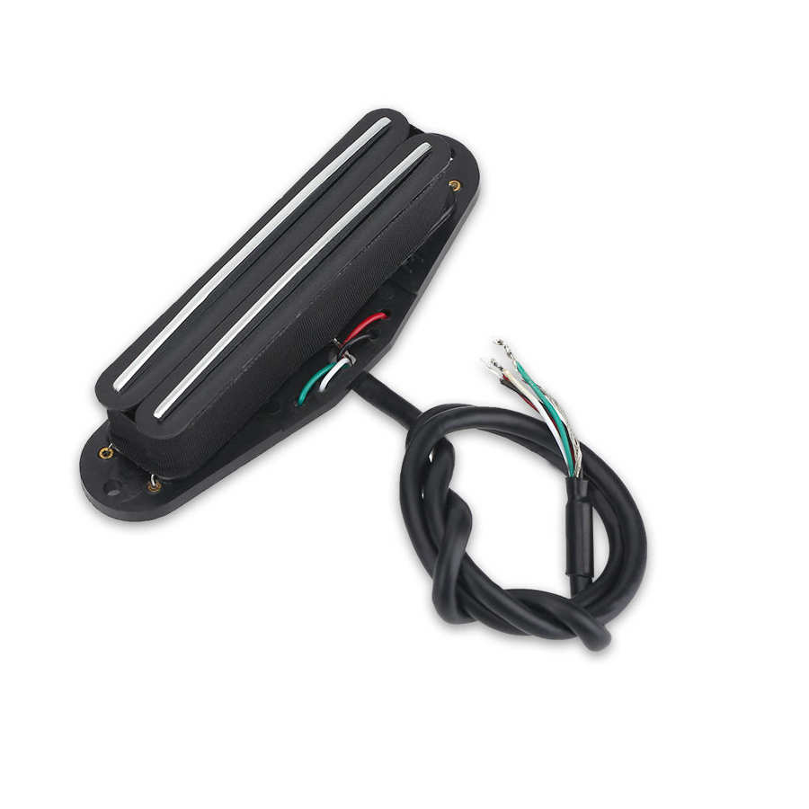 Standard Single Coil Size Dual Rail Humbucker Pickups for Electric Guitar