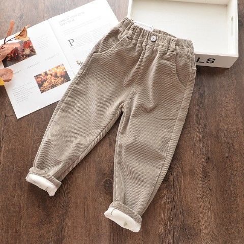 Pantalones bombachos para niño y niña, pantalón informal de pana, P5779, otoño e invierno, novedad de: 2 / 5T