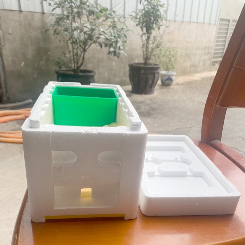 Bee Mating Box Beekeeping Tools Foam Beehive Bee Mating Box Bee Queen Reserve Box Pollination Case Set Breeding Equipment