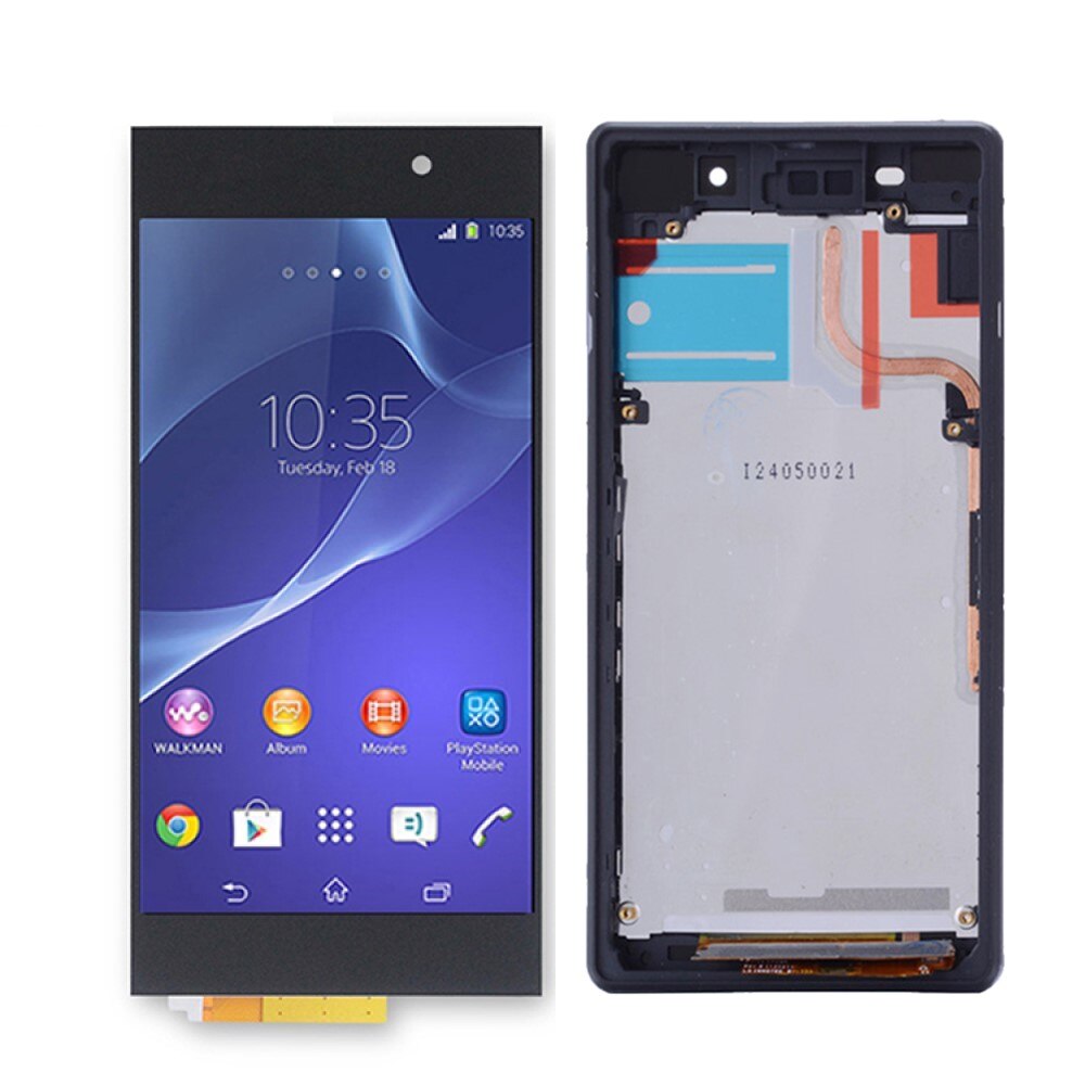 5.2 &quot; Original lcd For SONY Xperia Z2 D6502 D6503 D6543 LCD Display with Frame Touch Screen Digitizer Assembly Replacement