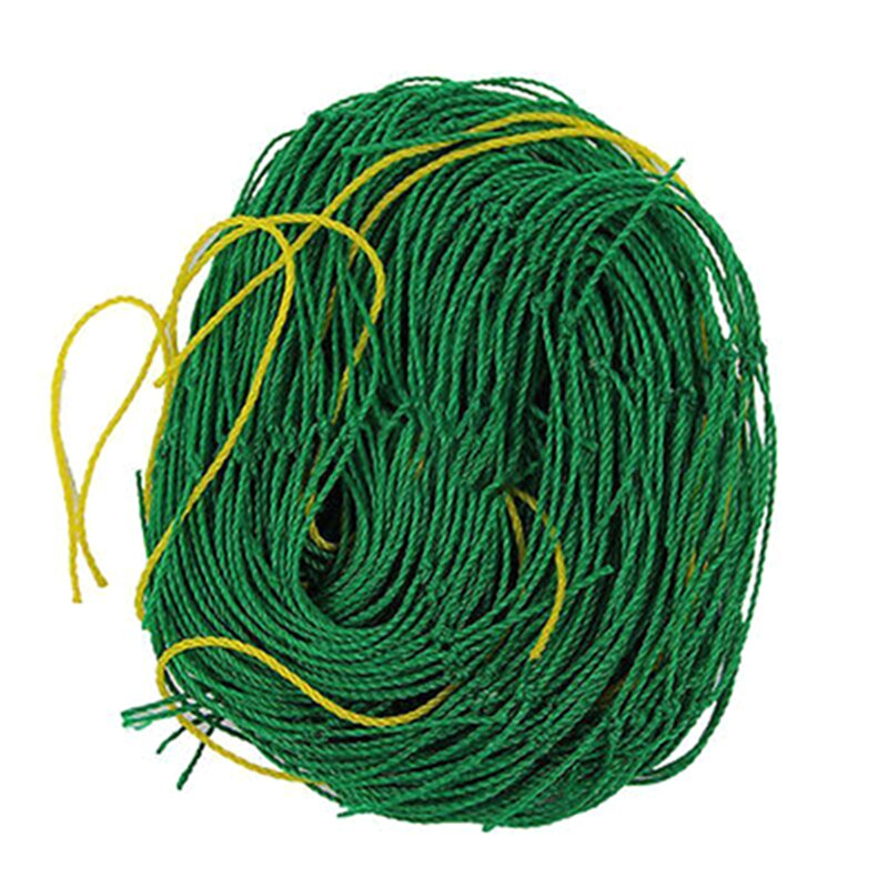 1.8 x 1.8m trädgård grön nylon spaljé nät stöd klätterväxt nät staket