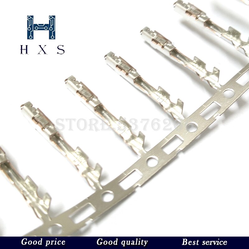 20 pièces auto femelle mâle broches à sertir fil lâche terminal 1123343-1 pour Tyco Amp connecteur 1376352-1