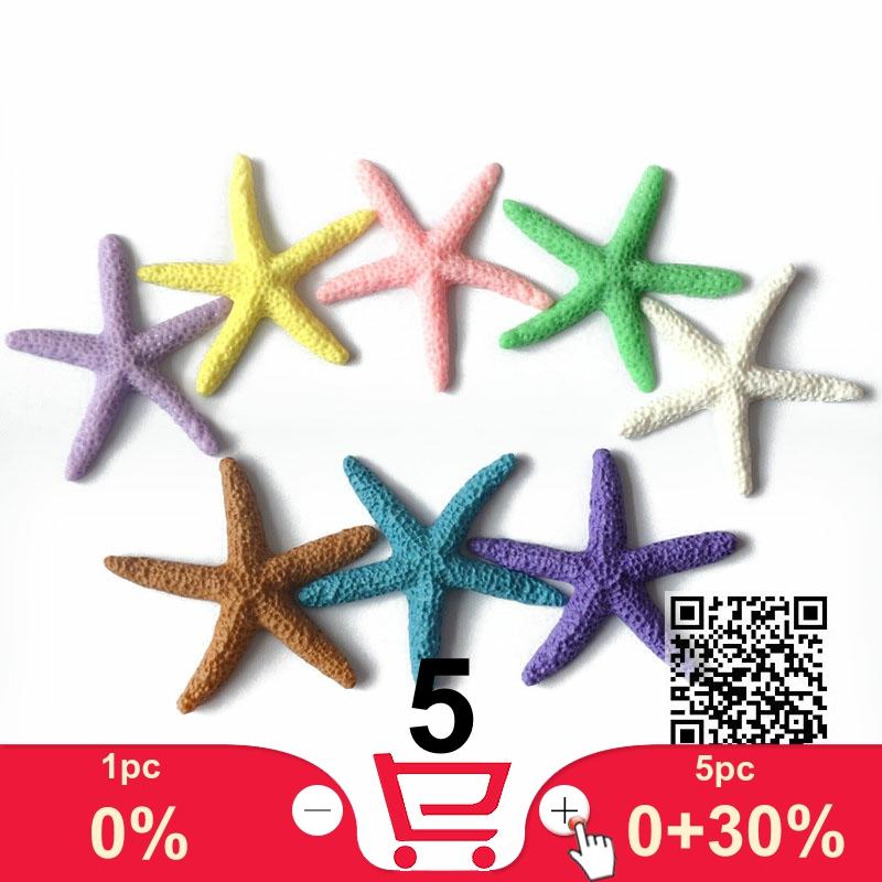 Aquarium harz Material Künstliche seestern Seestern, mittelmeer stil ozean dekoration bunte wasserlandschaft für Aquarium