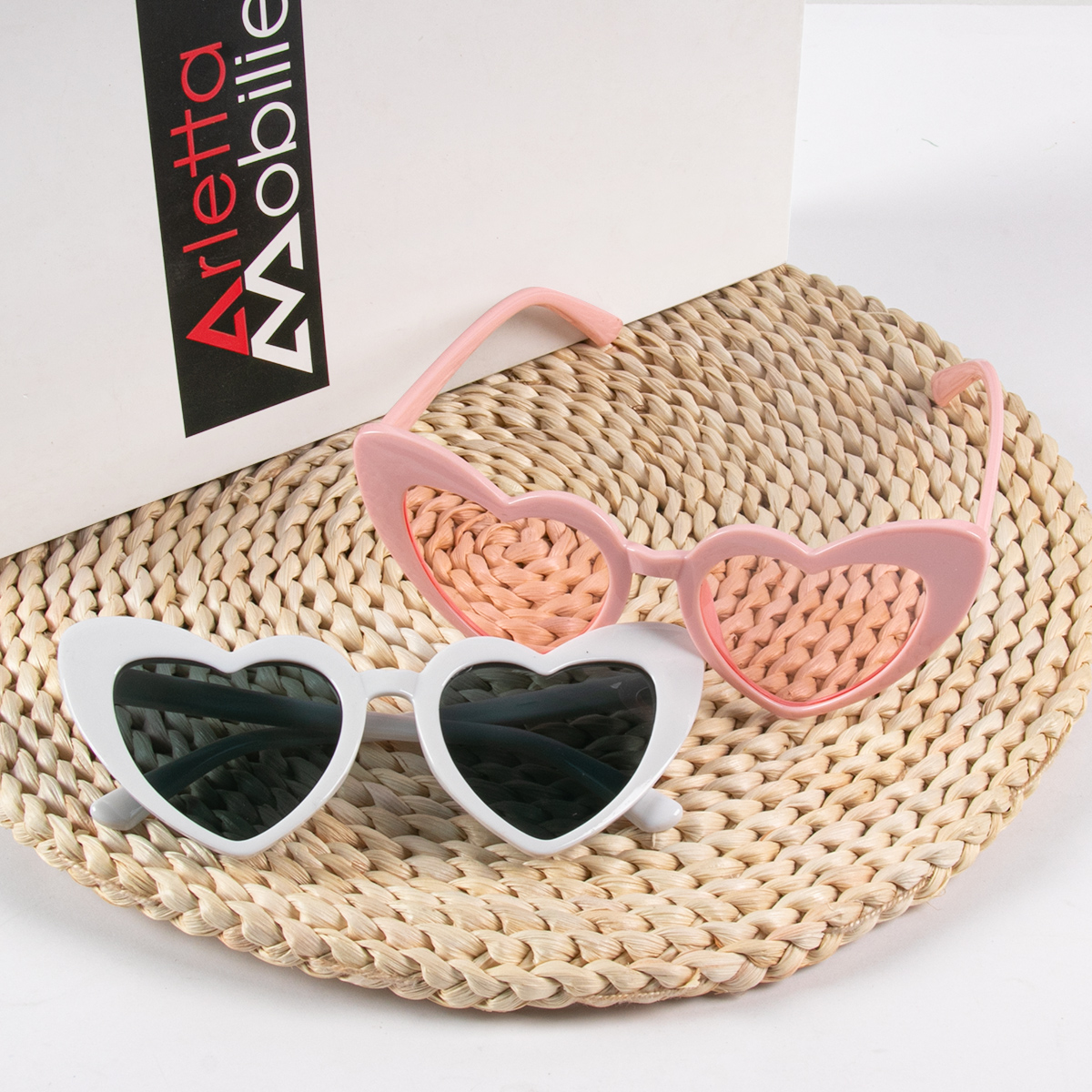 6/8 setzt Brautjungfer Herzform Sonnenbrille Haargummis Scrunchies Haarspangen Bachelorette Hochzeit Brautparty Gastgeschenk Vorschlag