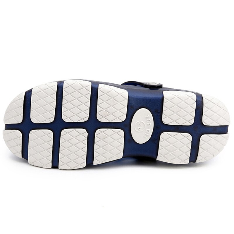 ZGZJYWM Jelly Shoes Unisex Summer Men Beach Sandals Hollow Slippers Men Flip Flop Sandalias Outdoor Summer Chanclas