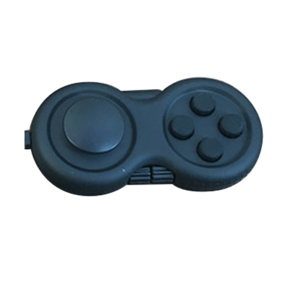 1Pcs Decompressie Handvat Vier Generaties Gamepad Decompressie Magische Kubus Handvat Fidget Pad Anti-Prikkelbaarheid Zeef