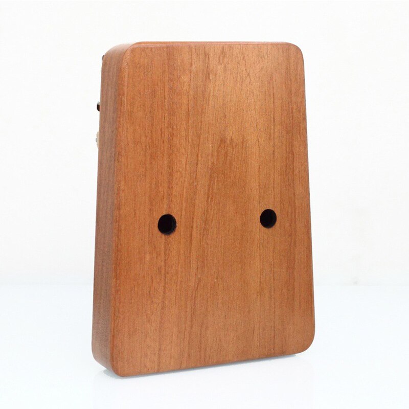 Kalimba-Piano de pulgar de 17 teclas de caoba Mbira, instrumentos musicales de cuerpo de la mejor , Kalimba, con libro de aprendizaje, martillo de afinación