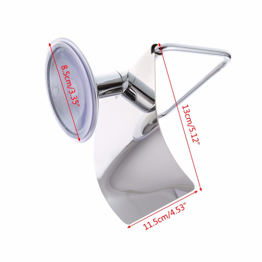 Bathroom Toilet Roll Paper Holder Vacuum Suction Cup Stainless Steel Wall Mount M08