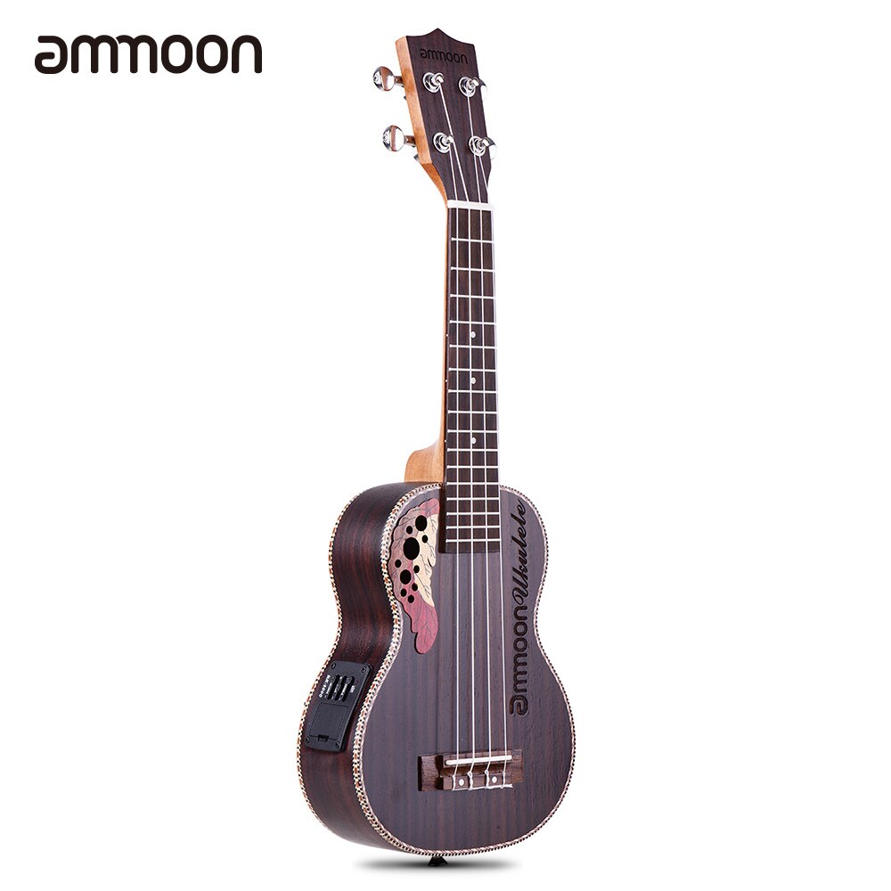 21 Inches Rosewood Wood Ukulele Ukelele Uke for kids Musical for Children Basswood body Ukulele arrivals: Rosewood body