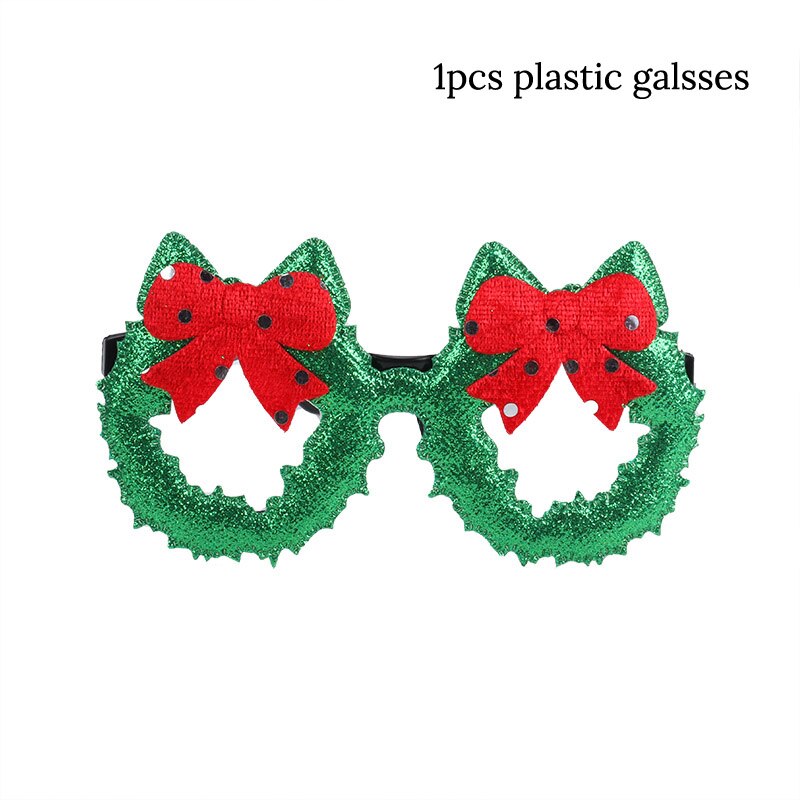 Nowy rok 2021 numer okulary ramka na zdjęcie rekwizyty do fotobudki Navidad ozdoby świąteczne szczęśliwe przyjęcie noworoczne fantazyjne okulary dla dzieci prezent: style K