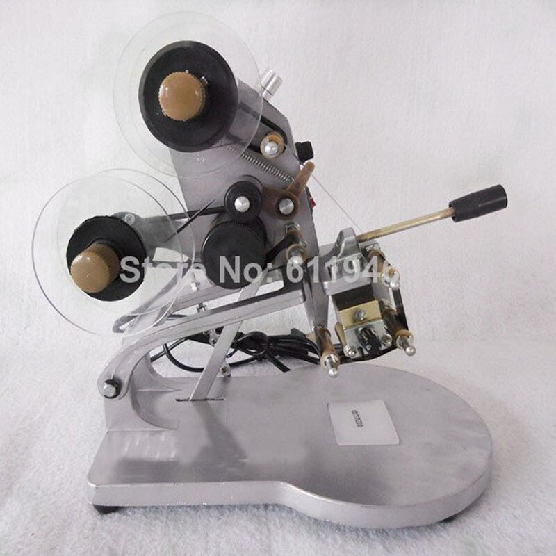 ! 1 PCS DY-8 Manual Foil Datumstempel Coder label printer lint codering machine