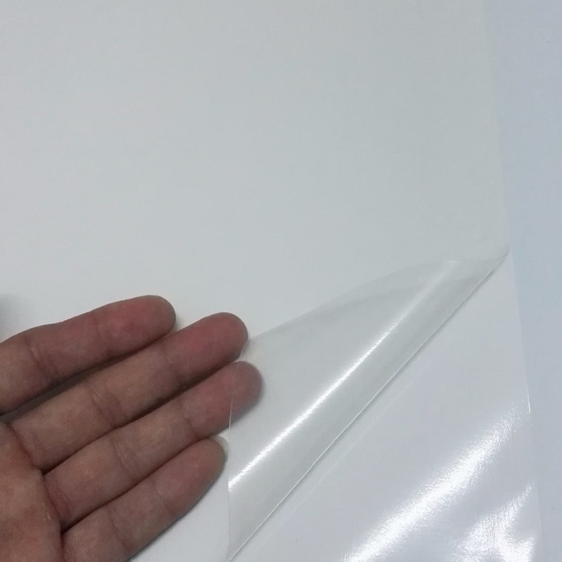 Special Layer 80 micron Thickness A4 Transparent Clear Sticker Label Paper for INKJET Printer