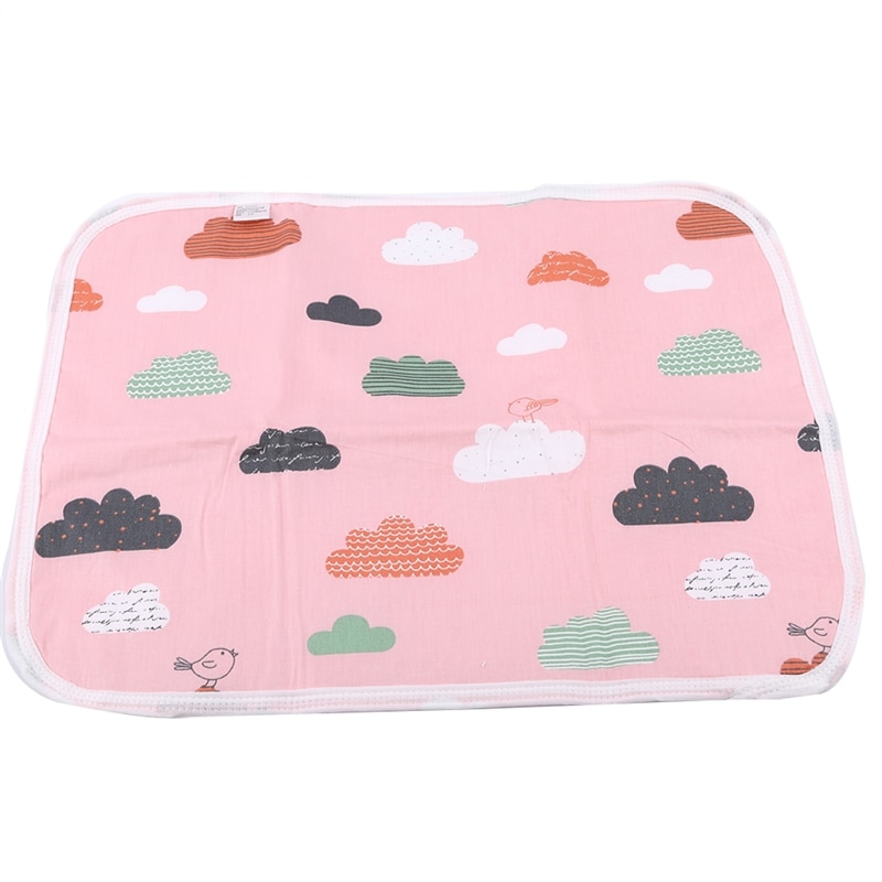 Baby Changing Pad Table Diapers Baby Changing Mat Cartoon Cotton Blend Waterproof Sheet diper Game Play Cover Infant Mattress
