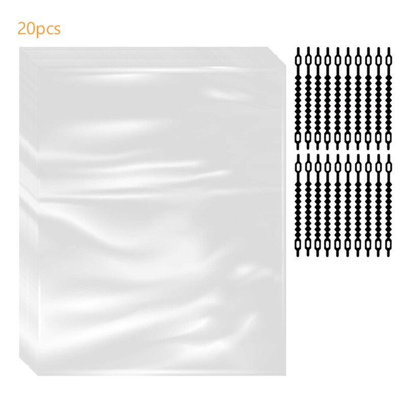 Bolsa de pavo pequeña/grande para asar al horno, funda para hornear de cocción lenta, bolsas para hornear de pavo, forros para olla de cocodrilo, 10/20 piezas, 0084: 20pcs 50cmX30cm