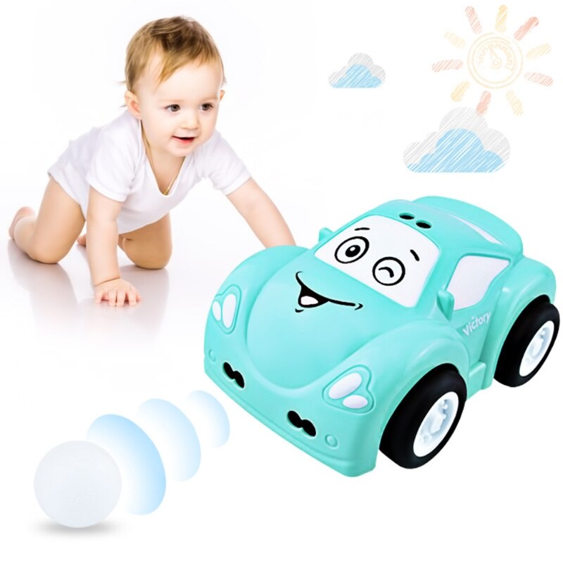 Mini Speelgoed Auto Verjaardag Party Rc Intelligente Sensor Voertuig Speelgoed Mini Politieagent Auto Elektronische Leren Auto Speelgoed
