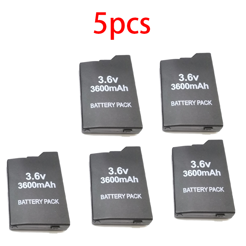 Batteria di backup 3600mAh per SONY PSP 2000 Console di gioco portatile Batterie di backup per SONY PS Lite PSP-2000 PSP-3000 PSP-3004 Nuovo: grigio