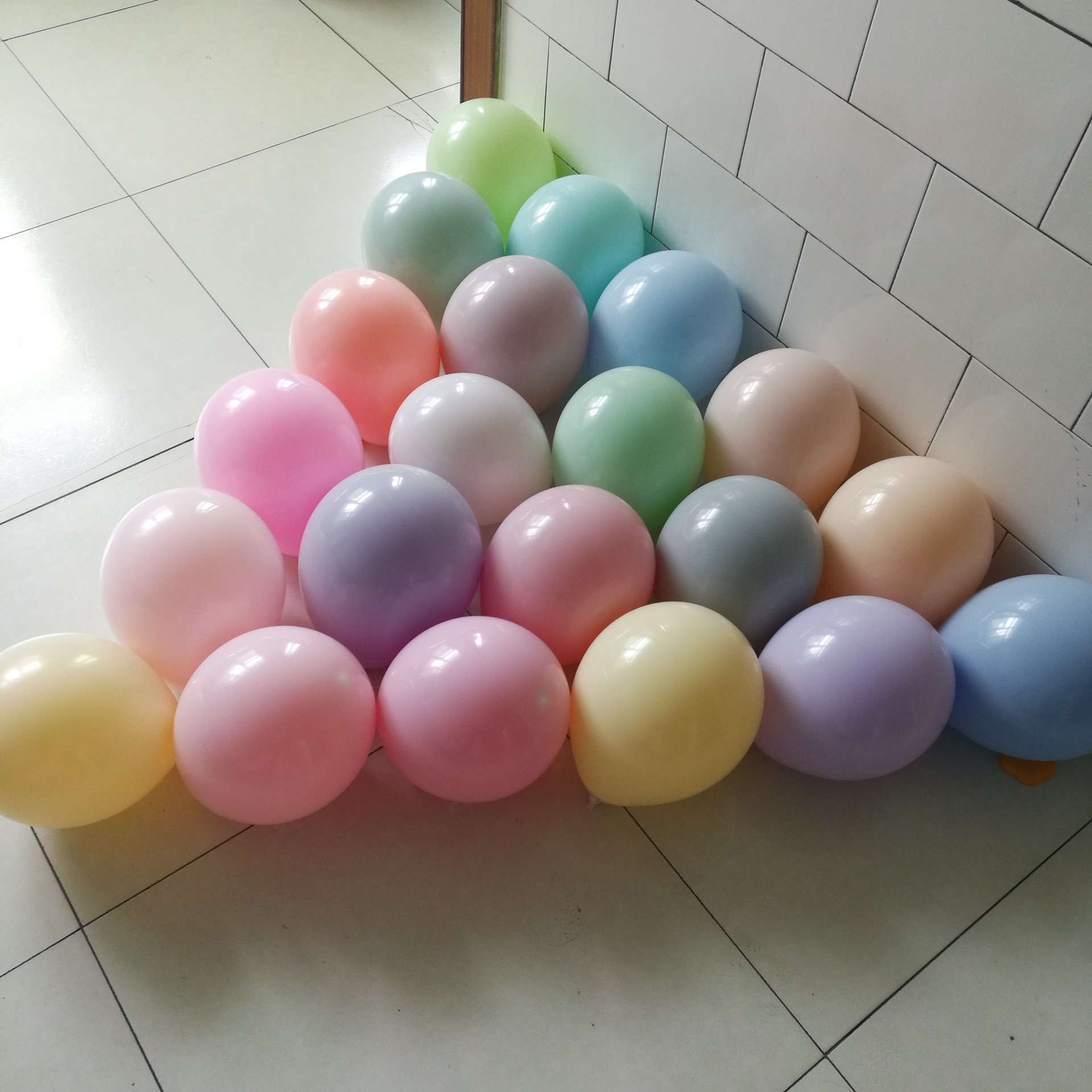 100 stücke 12Zoll Macaron Ballon Hochzeit Ballons Runde geschlecht offenbaren prinzessin geburtstag Party dekorationen freundlicher erwachsene mariage
