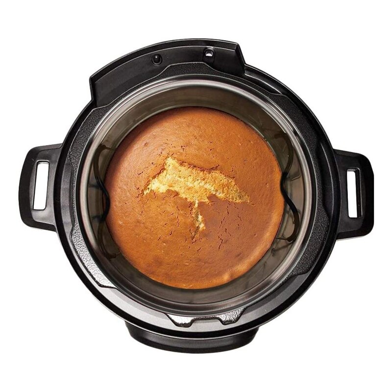 Steamer Rack Trivet with Handles Compatible Stainless Steam Rack Pressure Cooker Trivet for Easy Chicken Pot Removal