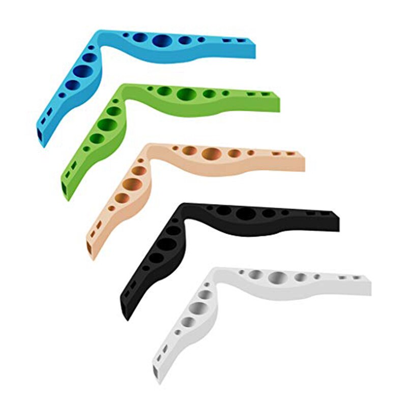 3D bouche masque Support nez pont Silicone Support Anti-buée lunettes réutilisable porte-masque à la et novateur: 1pcs random