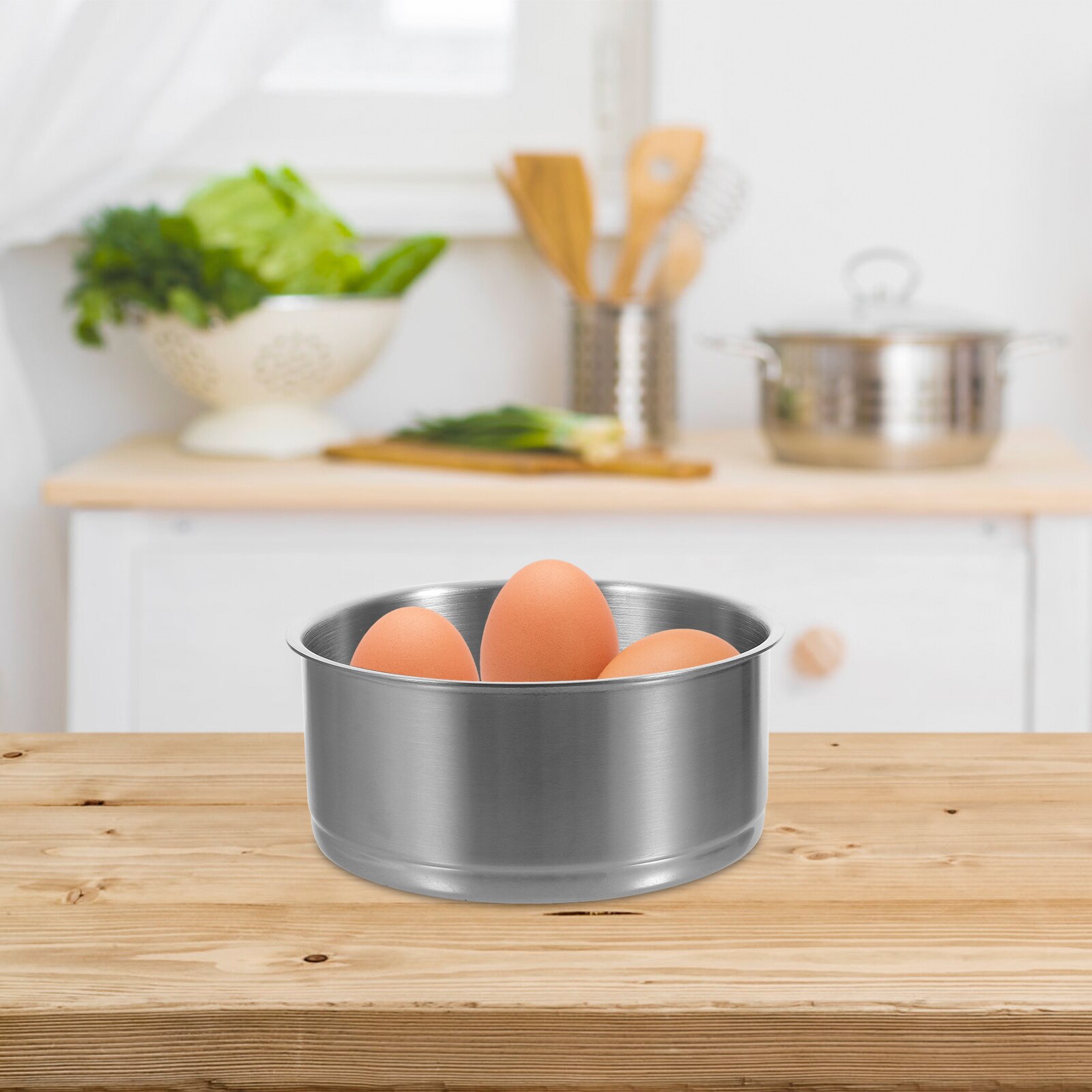 1pc Stainless Steel Steam Basket Steaming Device Steaming Rack for Restaurant Kitchen