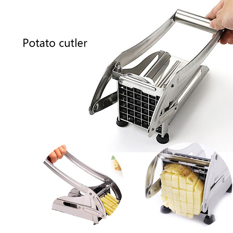 Kartoffel Streifen Schneiden Maschine Edelstahl Französisch Frites Cutter Schneiden Haushalt Französisch Frites Schneiden Gurke Streifen Werkzeug
