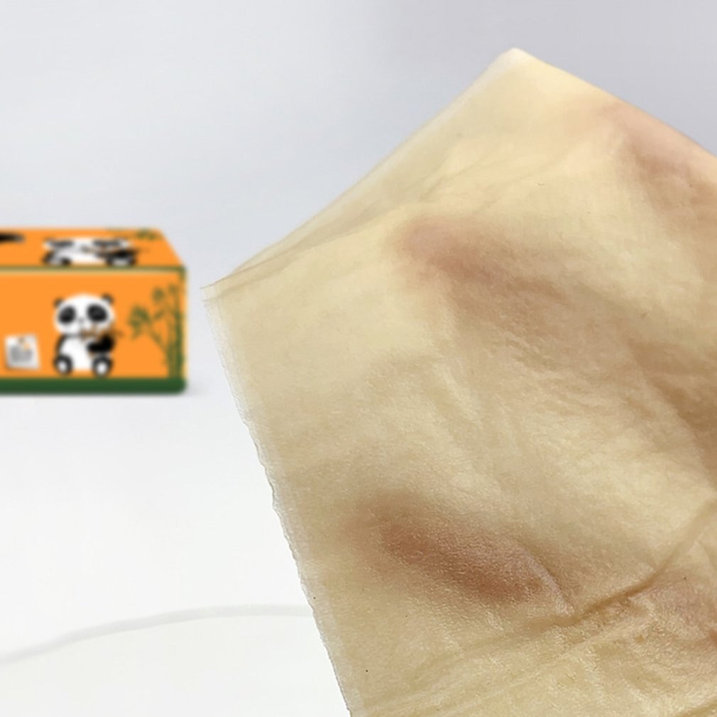 4 Bags Natural Bamboo Paper Towels Portable Toilet Paper For Office For Family Restaurant Paper Towel