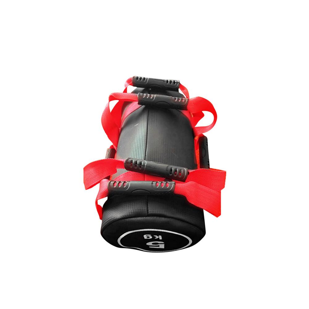 PVC Workout Sandbags Heavy Duty Adjustable Weights Sand Bag With Handle For Fitness: 5KG