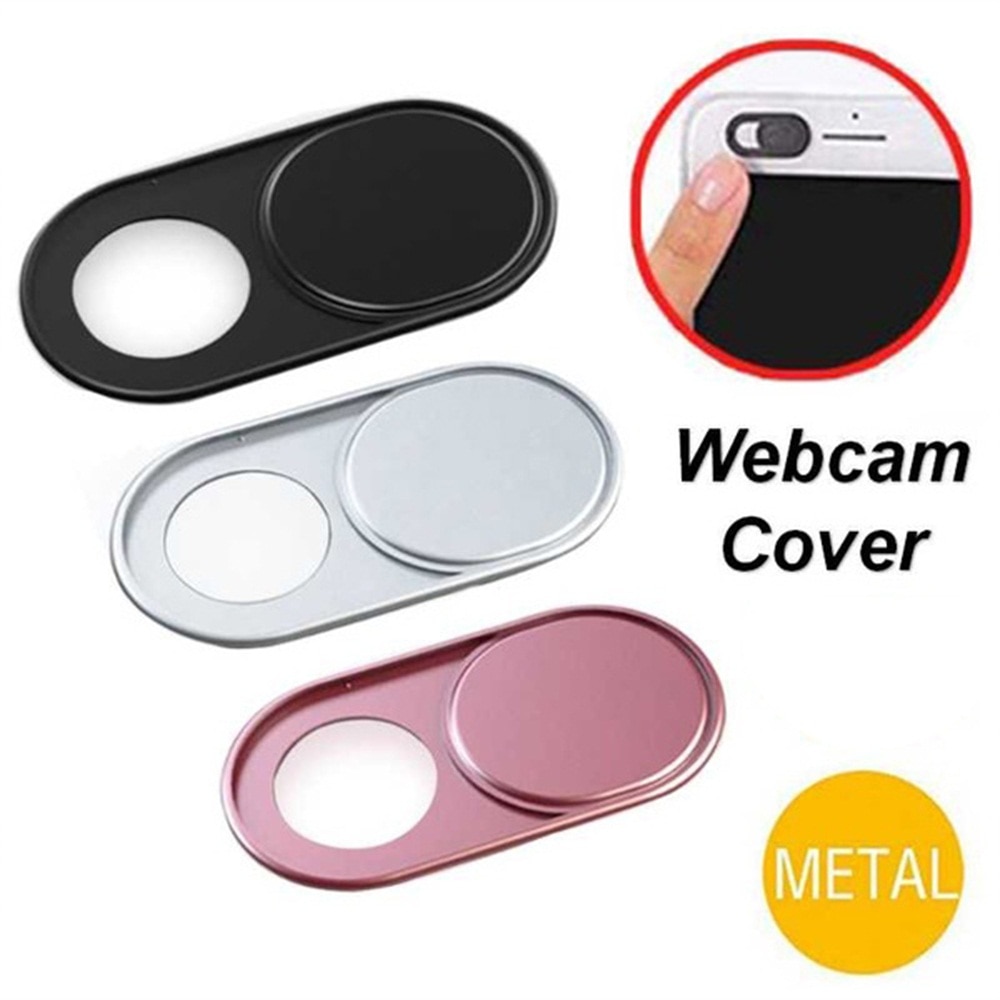 1/3 stk universal metal webcam cover kamera skyder lukker privatlivsbeskyttelses klistermærke til bærbar tablet telefon ultra tynd lukker