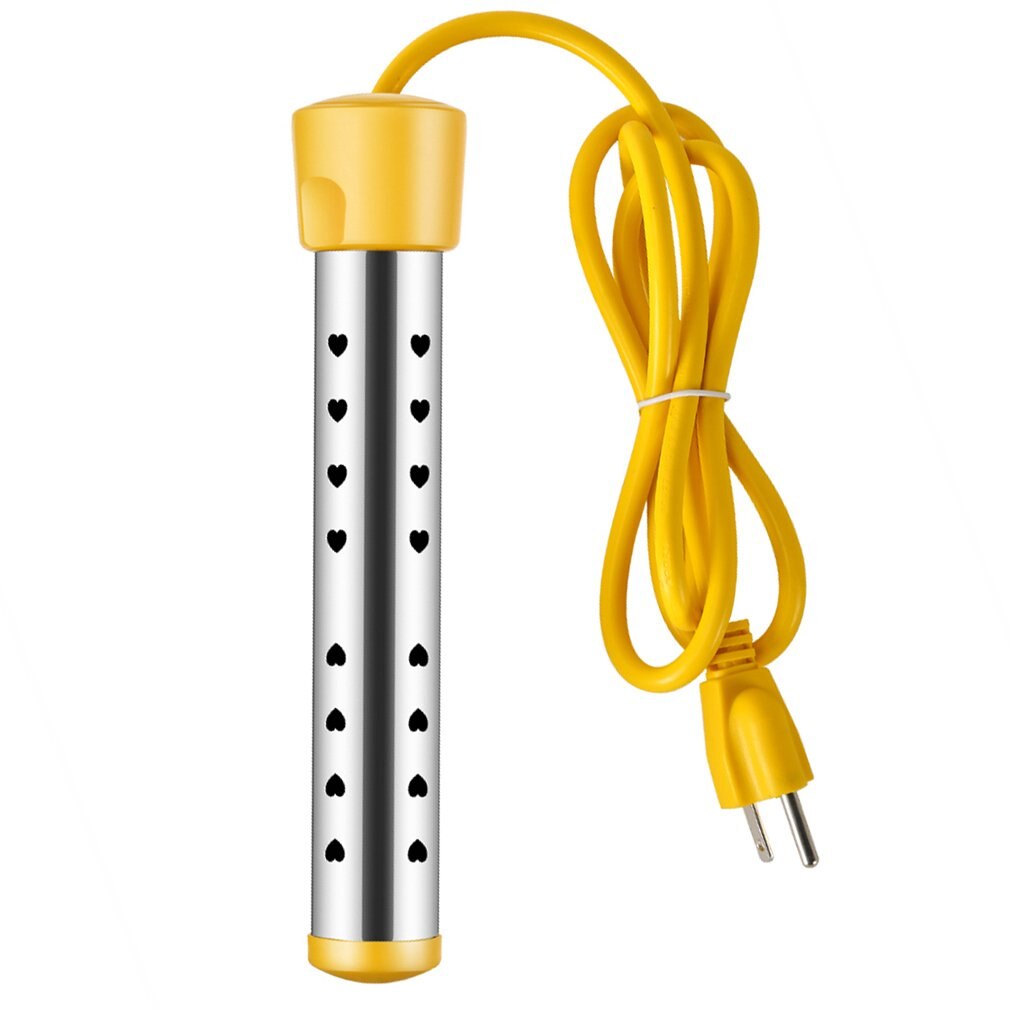 Portable Pool Water Heater 2000W Immersion Tubular Electric Heater Mini Swimming pool heating Machine For Home US Plug: Default Title