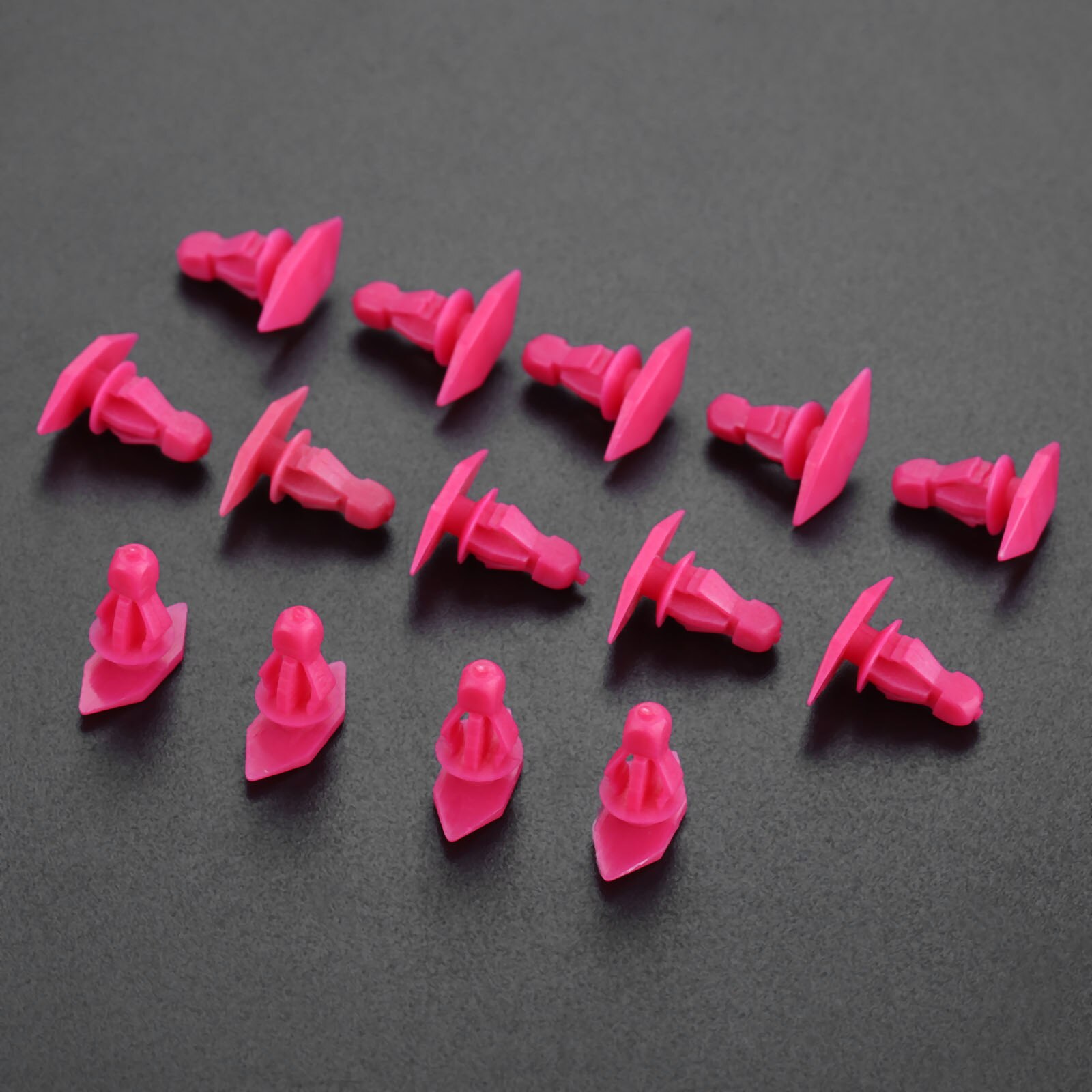 100Pcs For Nissan Pickup Truck Auto Special Fasteners Replace Weatherstrip Retainer Plastic Rivets Clip
