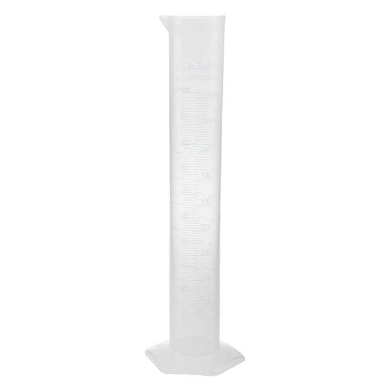 500 ml Plastic Transparent graduated tube.