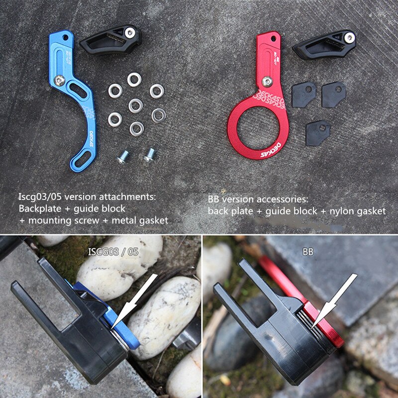 Cox Rave Chain Guide DECKAS Chain guide MTB Bicycle chain guide 1X Syst... – Grandado