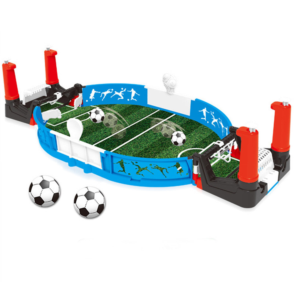 Newly Mini Tabletop Soccer Game Desktop Mini Football Tabletop Arcade Game Fun Kids Adults Table Soccer FIF66