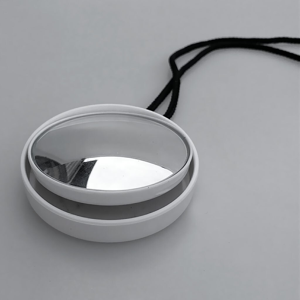 Portable Scuba Diving Snorkeling Cave Dive Rearview Mirror With Lanyard Gear