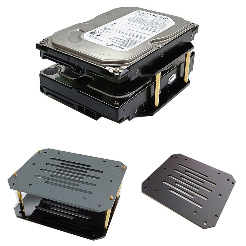 Chassis Unternehmen festplattenstapelhalterung 3.5 mechanische hdds 2.5 fest-Zustand ssds Gestell unbegrenzt