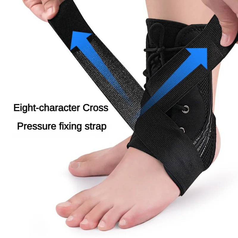 1 PCS Sport Knöchel Unterstützung Verstauchung Knöchel Hosenträger Fuß Brace Lace Up Verstellbaren Riemen Knöchel Schutz Fuß Varus Korrektur