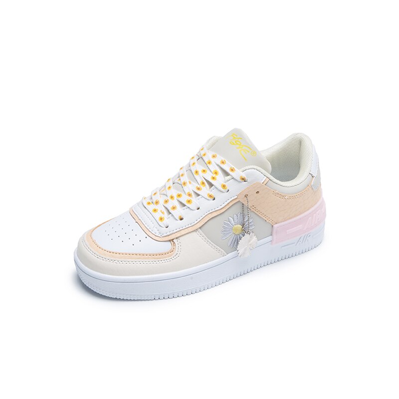 Neue stil frauen schuhe bord schuhe dicken boden casual schuhe sport schuhe frauen schuhe: Beige / 39