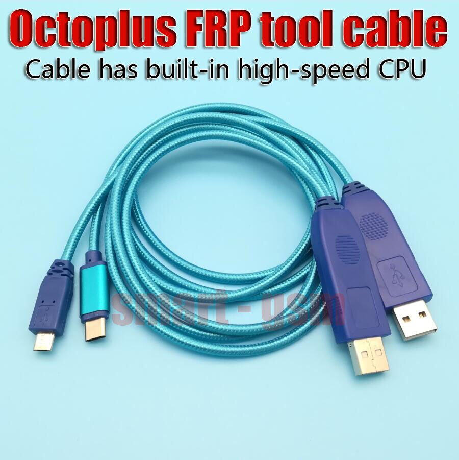 Originele Octoplus FRP tool kabel 2 in 1 set (Micro + type C kabel) UART kabel